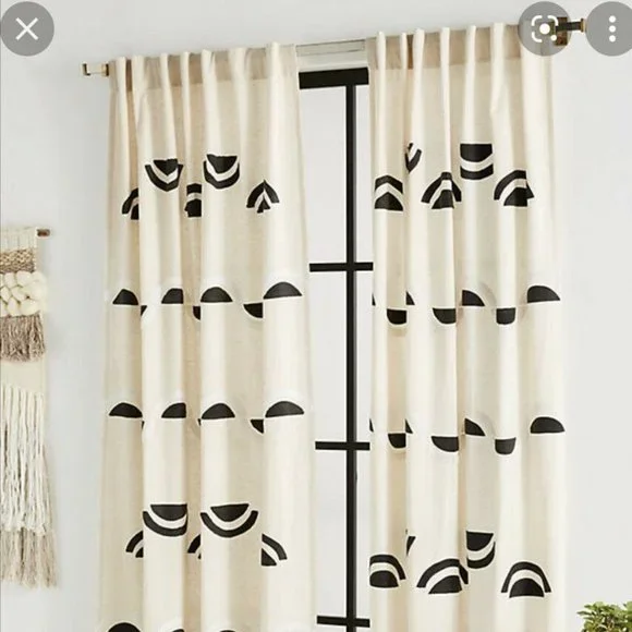 Embroidered Bailey Curtain